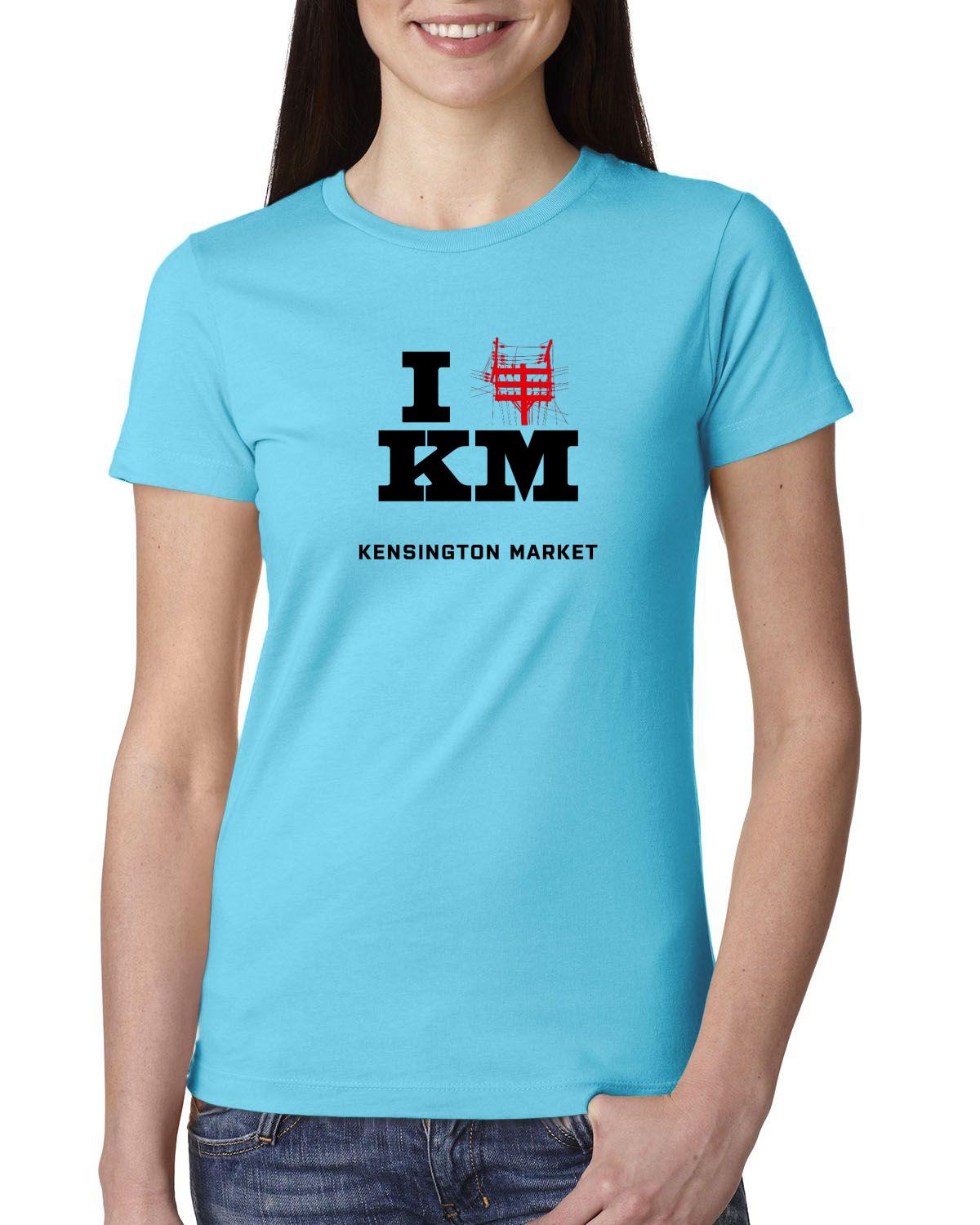 I # KM - Womens T-Shirt