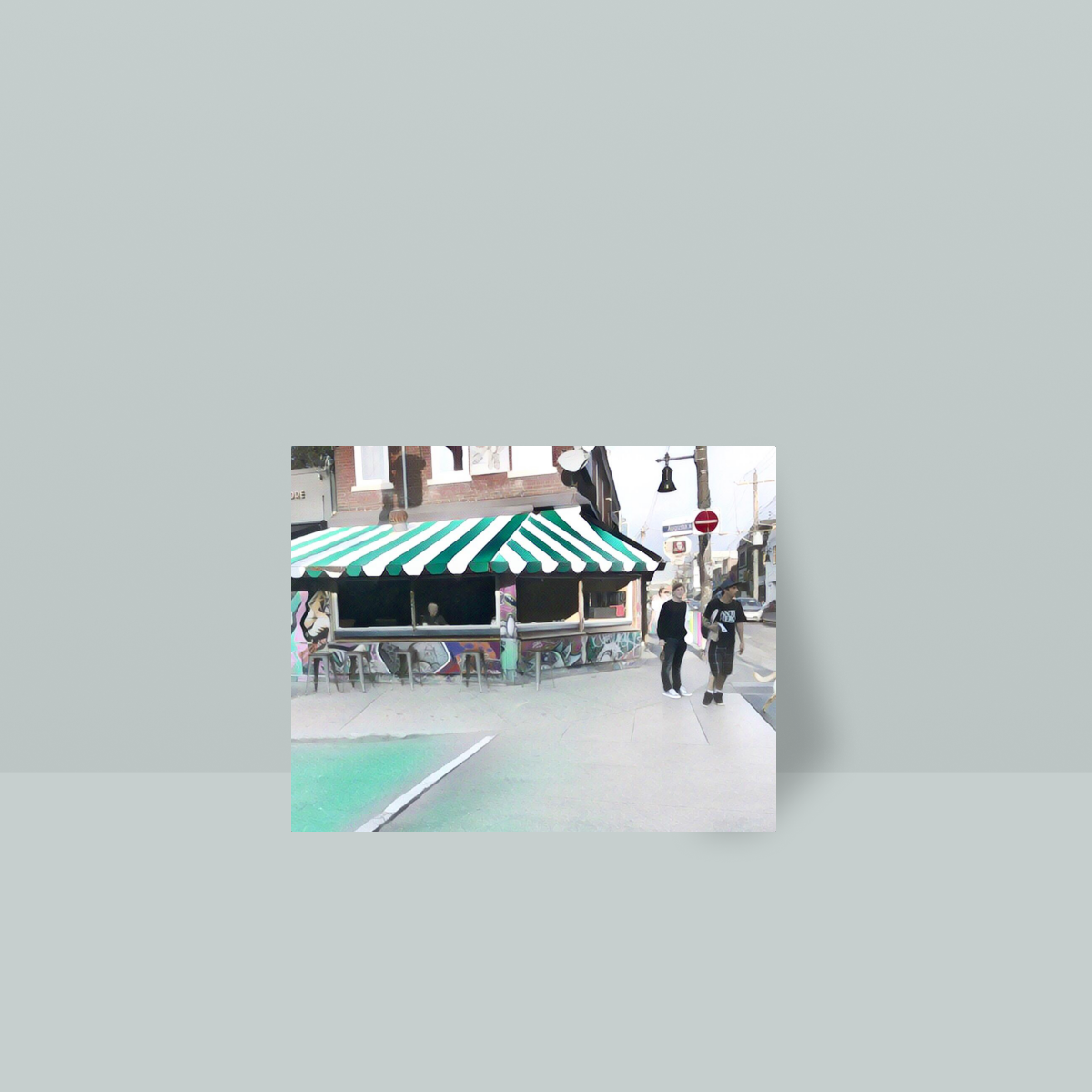 Casa Coffee Water Colour printed on ilumipix™ aluminum photo panel size 10x8"