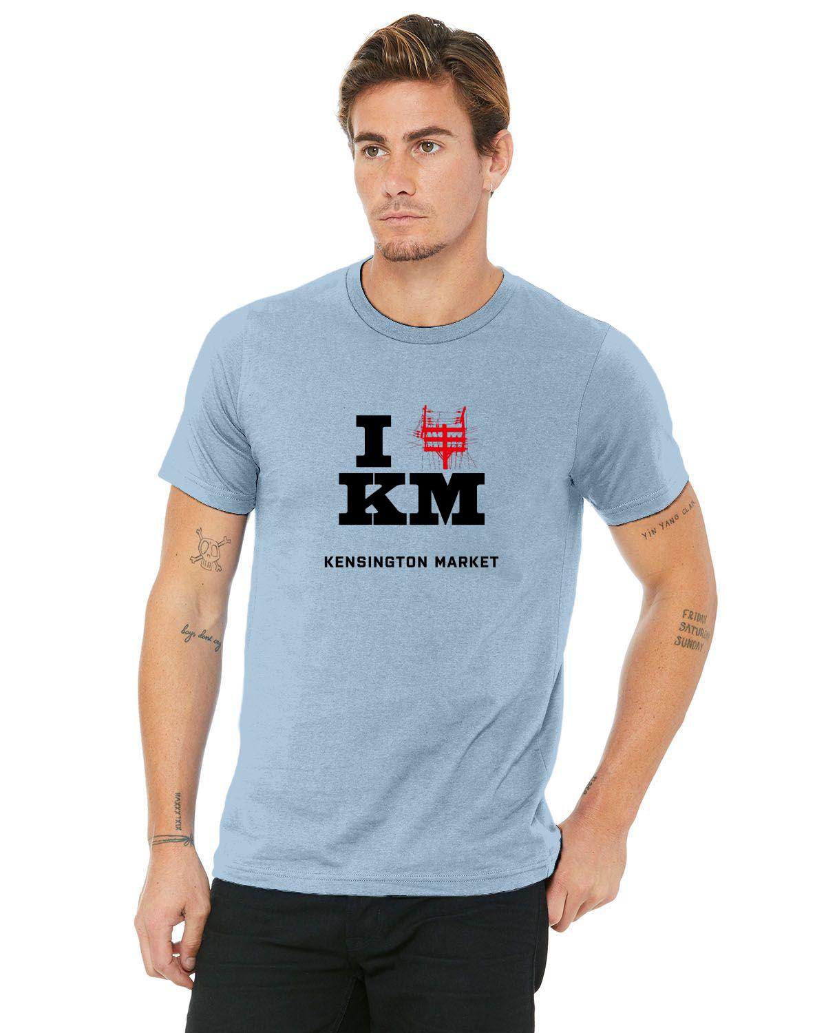 I # KM - Mens T-Shirt