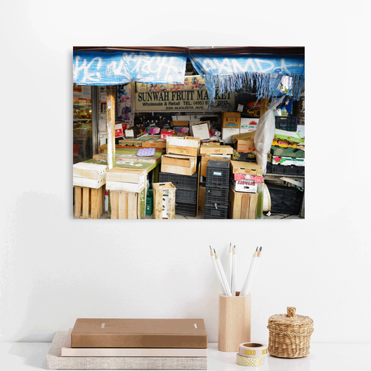 Sun Wah Market - Canvas Print - Canvas Print - 16x12"